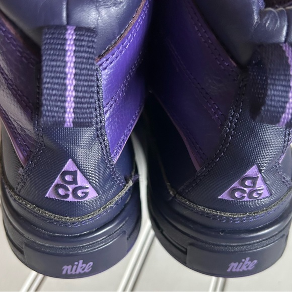 NIKE Woodside 2 purple youth size 2 Chukka boots - Picture 4 of 7